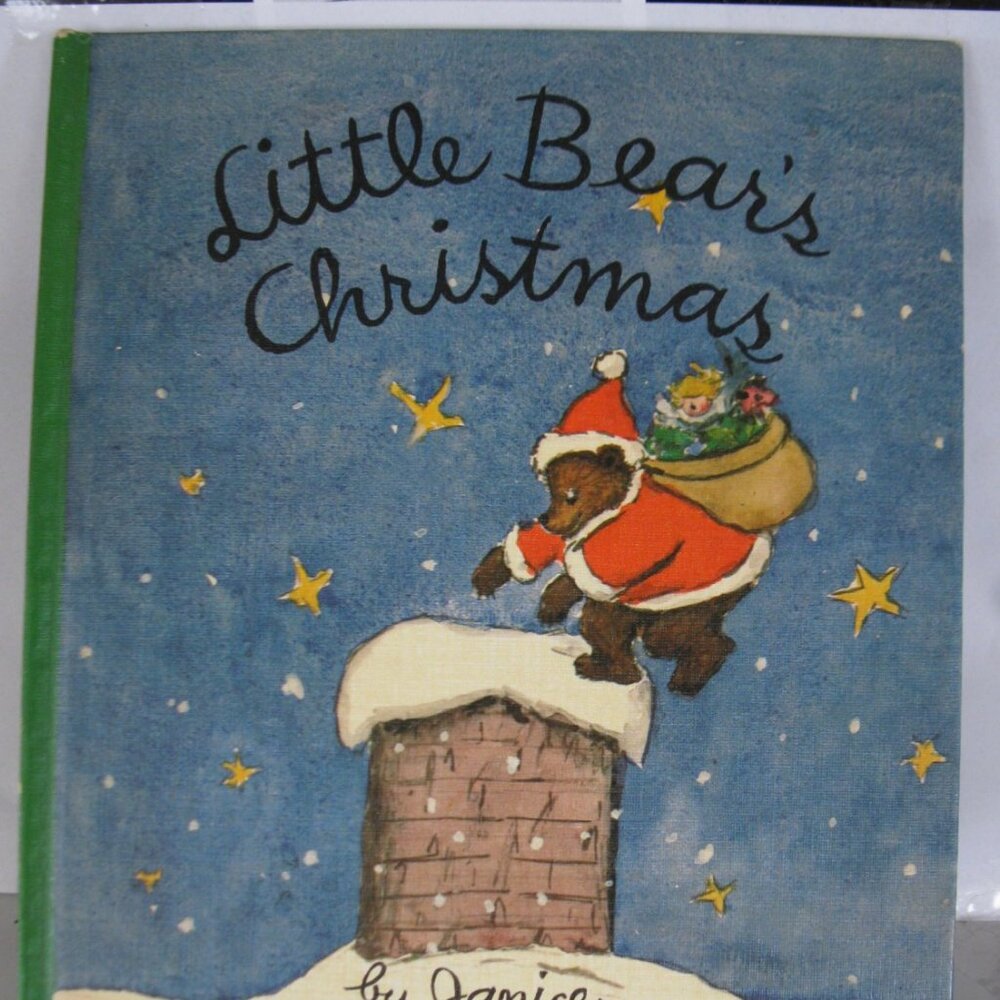 1966 Little Bear's Christmas - by Janice & Mariana, hardcover book